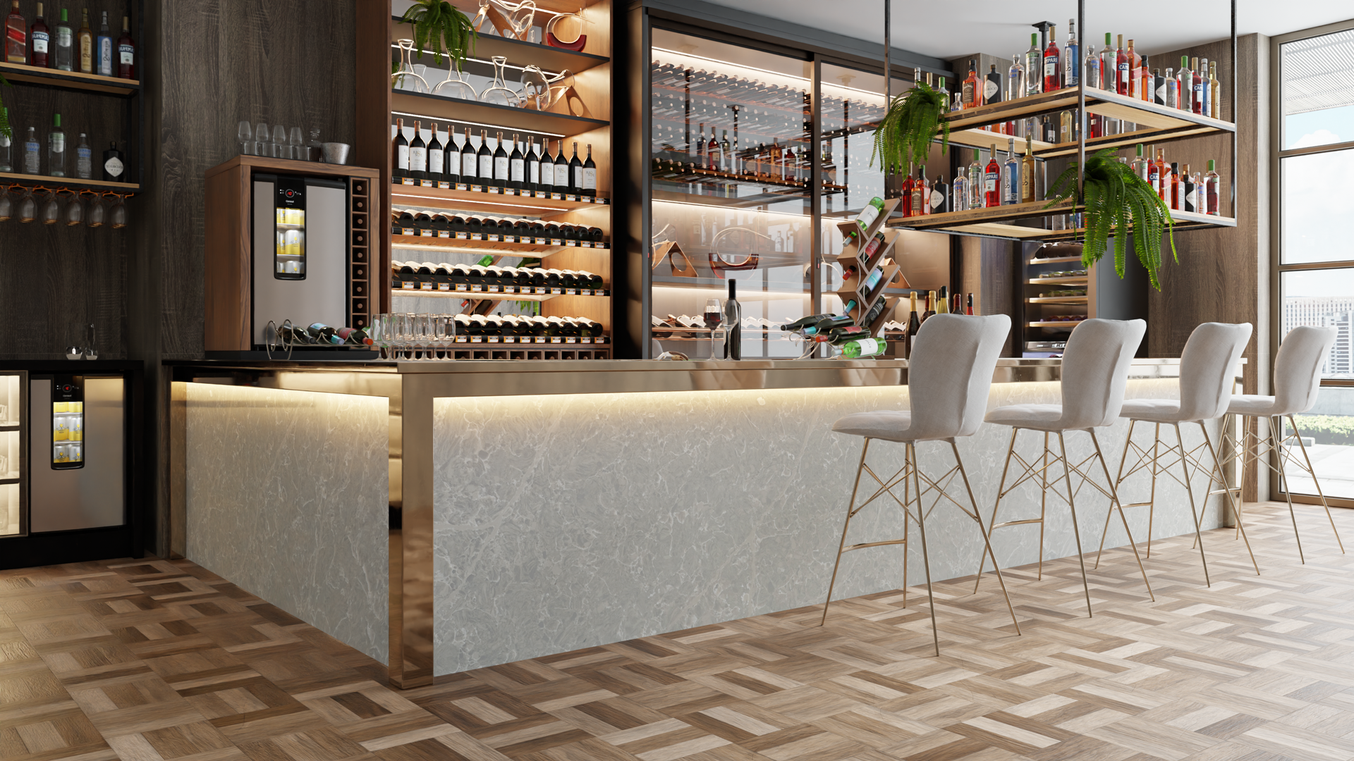 Metropolition Quartz slab